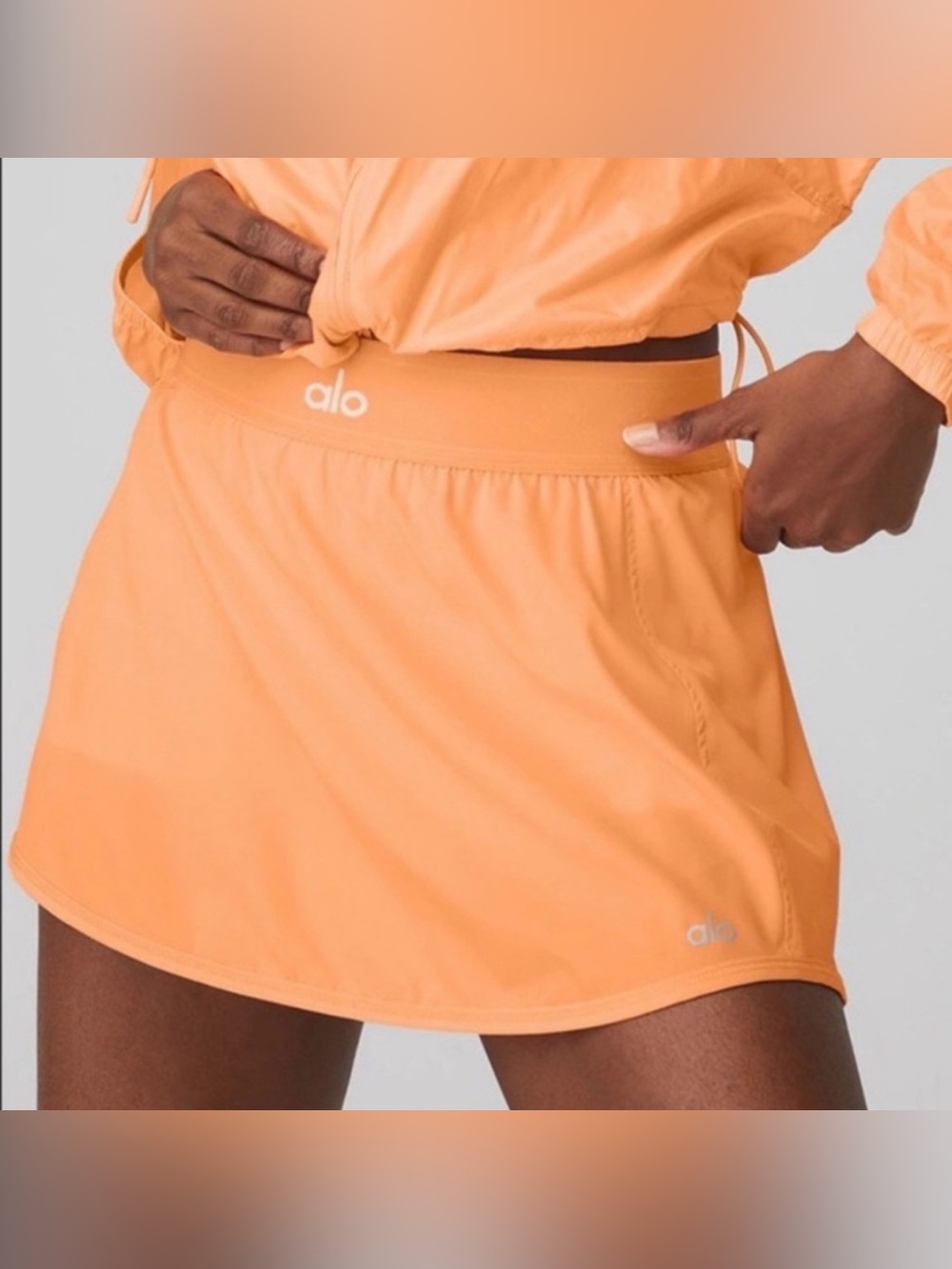Alo Matchpoint Skirt Cantaloupe